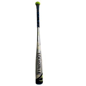 Louisville Slugger Solo 618 Baseball Bat 30 in 19 oz 2-5/8 Barrel -11 Silver Blu